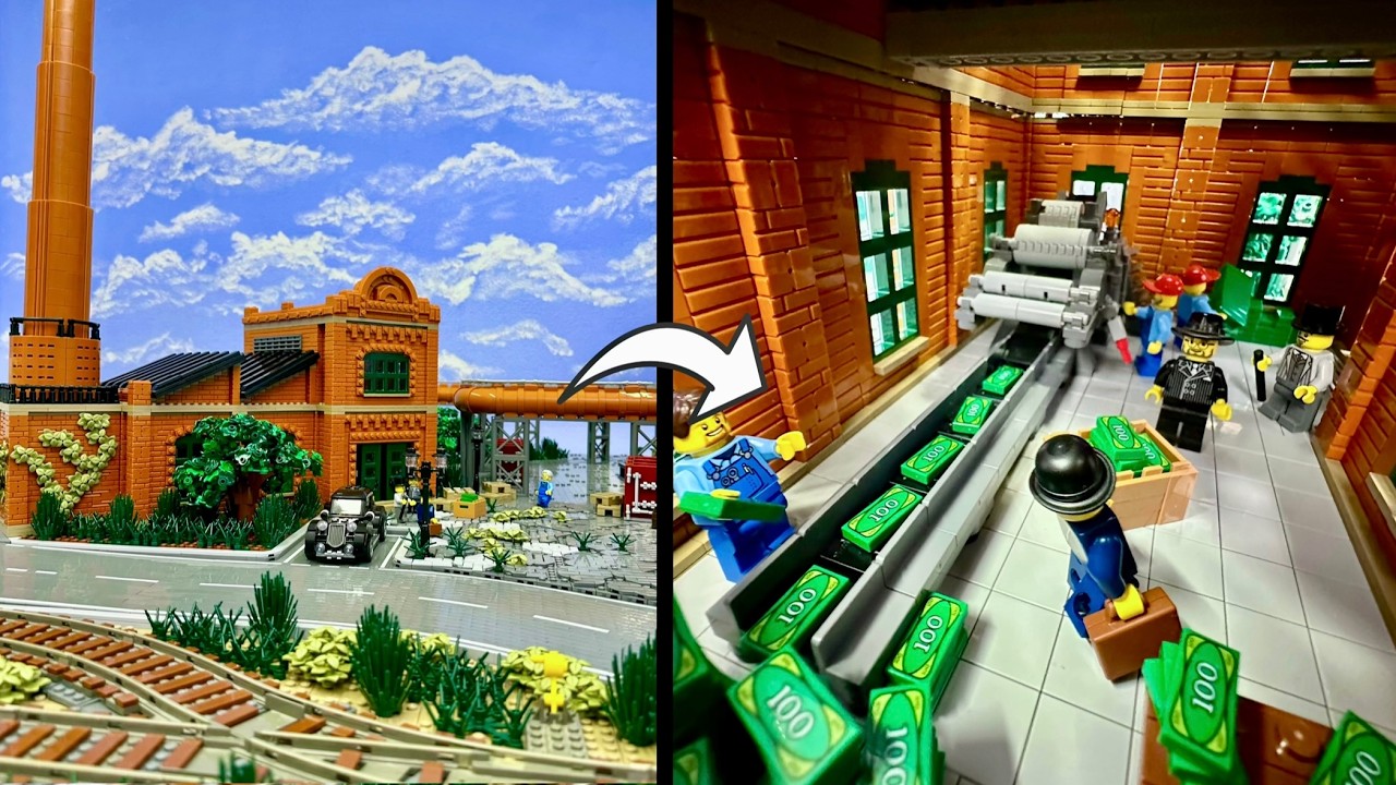 Das Comeback der Geldfälscher! - Bau einer Lego Stadt Teil 324.