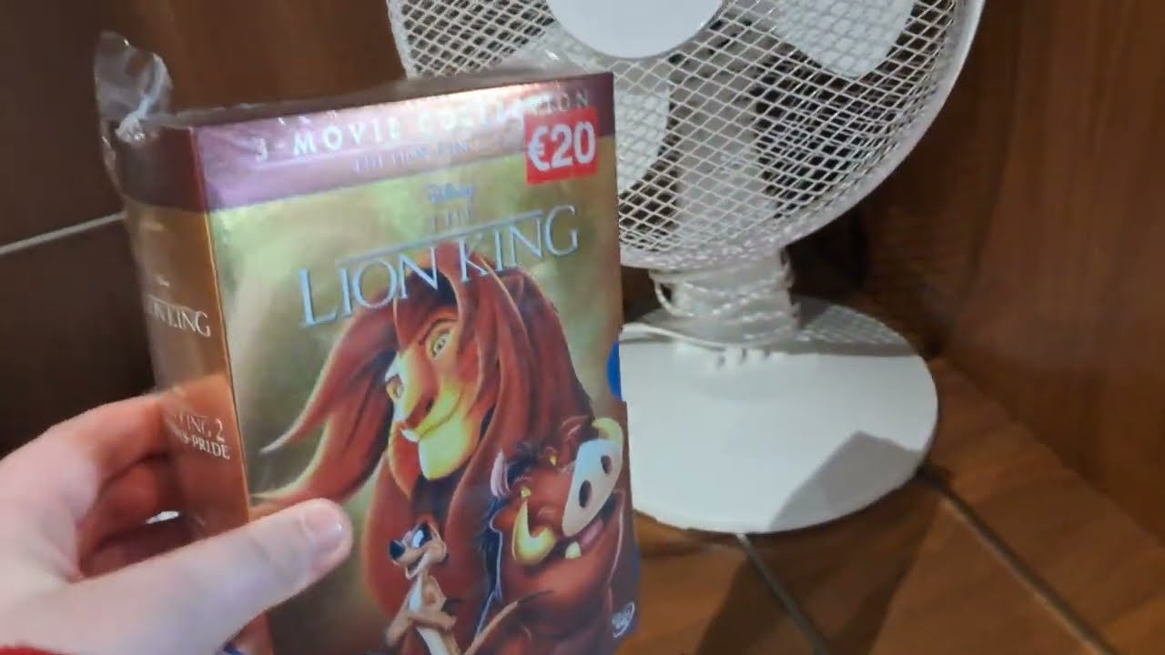 The Lion King 3-Movie Collection DVD Unboxing