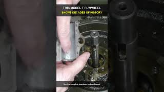 This Model T Flywheel Shows Decades of History #Shorts