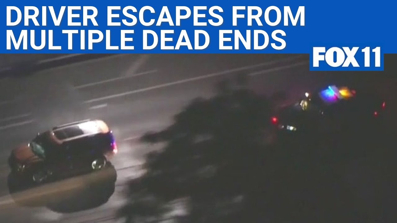 LA police chase suspect sideswipes cars, clocked at going 100 mph | FOX ...