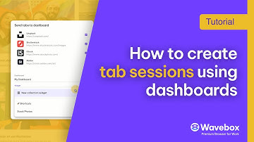 How to Create Tab Sessions Using Dashboard Collections