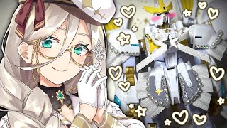 MAKING MY KAWAII CUSTOM GUNPLA!🤍 【NIJISANJI EN | Aia Amare 】