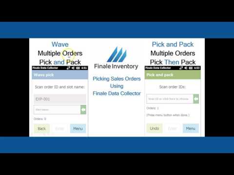 Barcode Order Picking Options - Overview