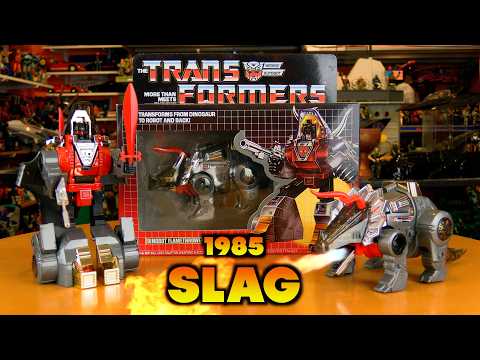 G1 Transformers 1985 Dinobot SLAG