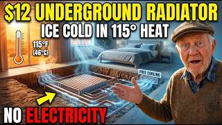 The $12 Underground Radiator Trick That Keeps Bedrooms Ice Cold in 115° Heat. No Electricity.