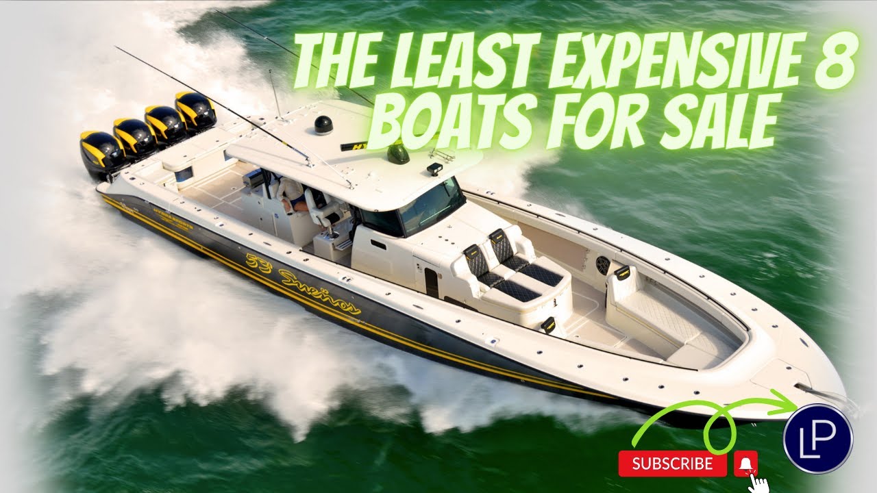 Top 8 Cheapest Boats to Buy In 2023 YouTube