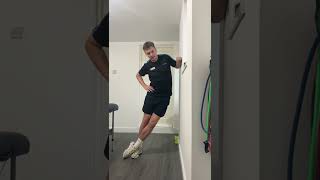 Wall Stretch for Quadratus Lumborum