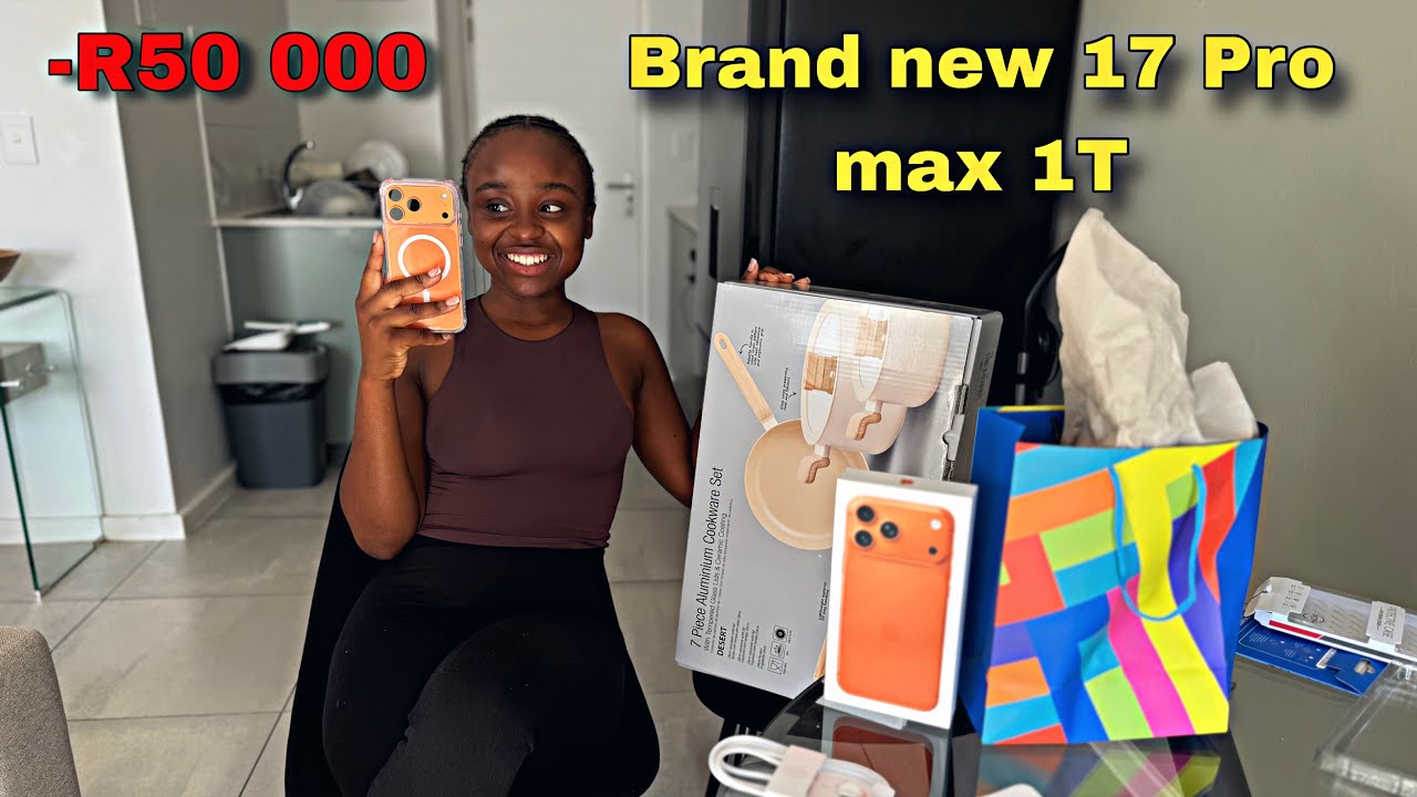 BOUGHT MY WIFE A BRAND NEW iPHONE 17 PRO MAX 1T AND POTS