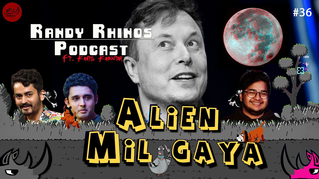 Aliens, The Undertaker & Moon Conspiracies | Randy Rhinos Podcast Ft. Kaatil Kabootar #36