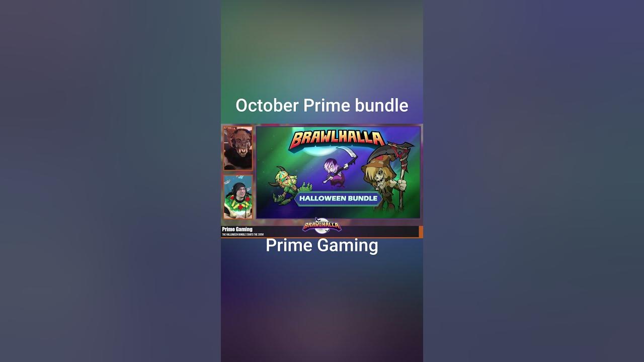 brawlhalla prime gaming brawlloween pack October 2021 