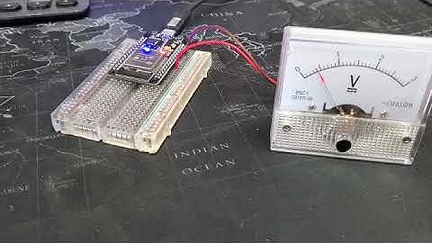 Flex-6700 Analog Meter with ESP32 board
