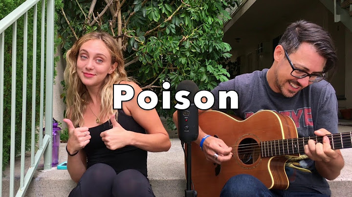 Poison Acoustic version - Acoustic performance video thumbnail