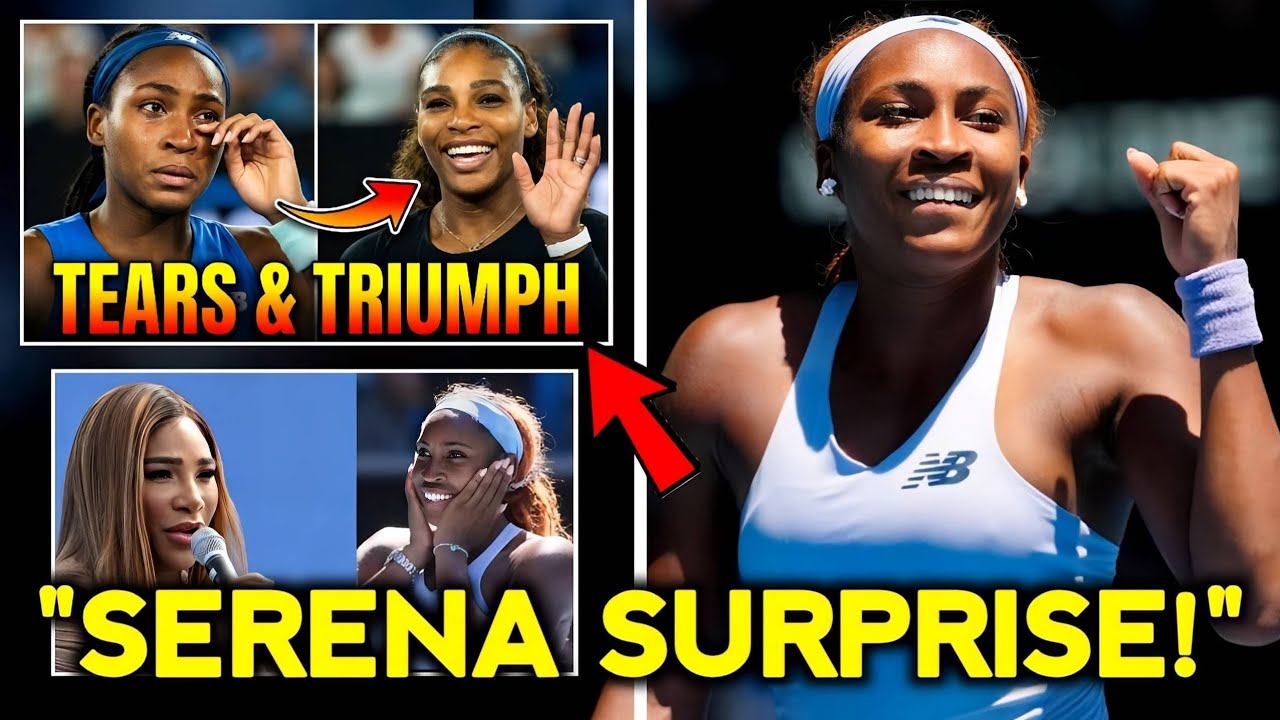 SERENA MAKES COCO CRY! Tennis Queen CRASHES Australian Open + Coco's $150K Bombshell!