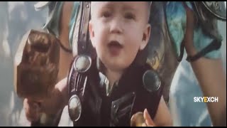 Thor Love and Thunder | Baby Thor Fight Scene #thor #thorloveandthunder