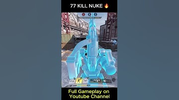 77 kill nuke 3 #cod #callofduty #rankednuke #codm #warzone