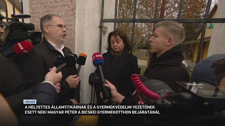 A helyettes államtitkárnak és a gyermekvédelmi vezetőnek esett neki Magyar Péter