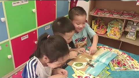 HĐ hưởng ứng ngày hội đọc sách của lớp MG 5 6 tuổi A