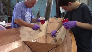 BUILDING A ROW BOAT-DAY 13