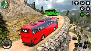 Professional Coach Driver 🚍 Offroad Bus Hill Climb Simulator Gameplay screenshot 5