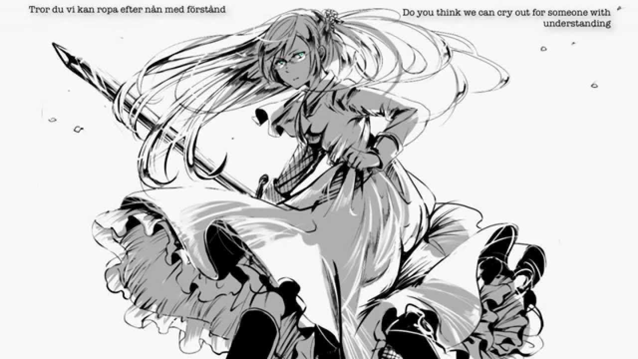 Vart jag mig i världen vänder - Nightcore [Lyrics]