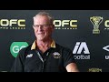 OFC Pro League | Post Match Media Conference | South Island United | RD2 MD2