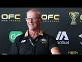OFC Pro League | Post Match Media Conference | South Island United | RD2 MD2