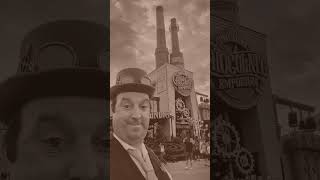 Wearing my #Steampunk #cosplay to #ToothsomeChocolateEmporium in #UniversalOrlando. #tourism