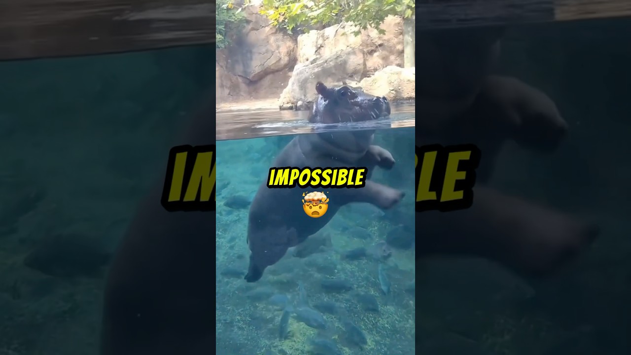 Hippo’s Can’t Swim! 🤔🤔