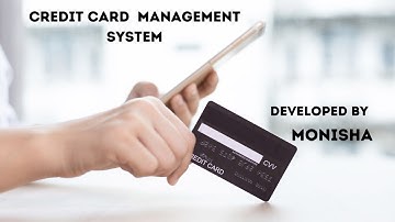 Java/ReactJS FSD - Credit card Management system Done by BE Student