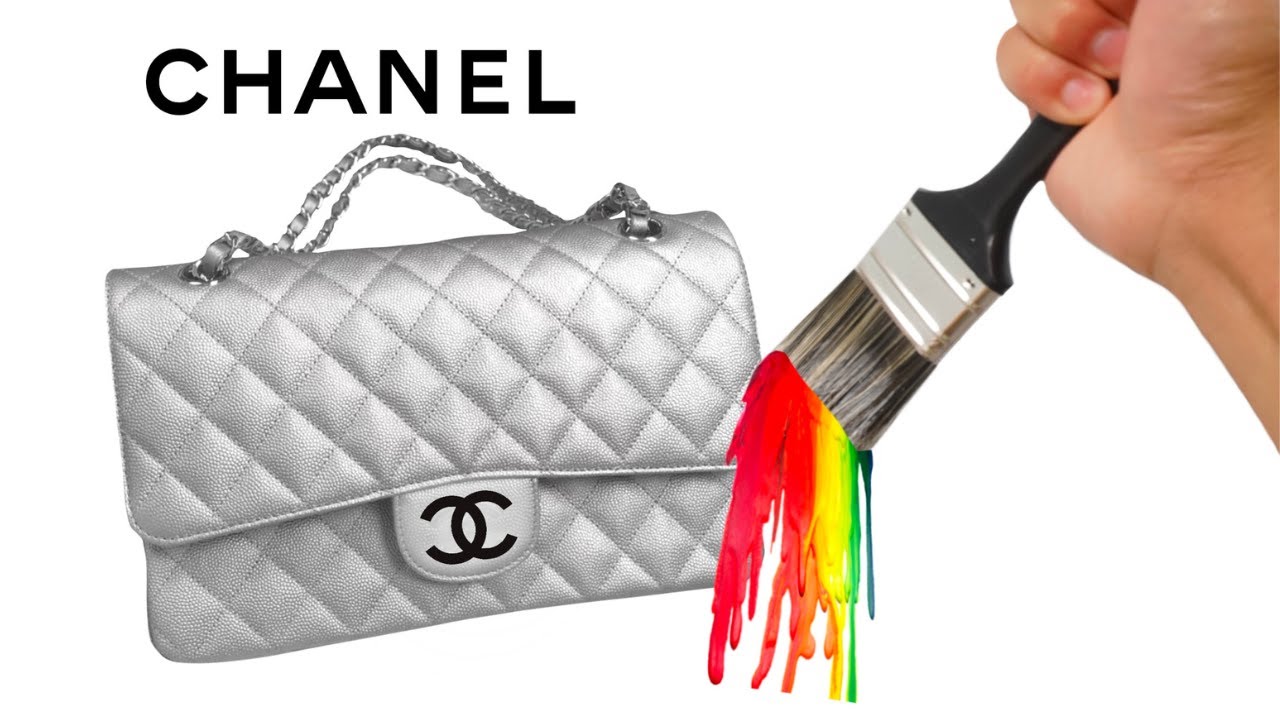 I PAINTED ON A CHANEL BAG! YouTube
