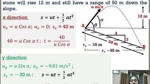 PROJECTILE MOTION PROBLEMS / CURVILINEAR / KTU EST 100 ENGINEERING MECHANICS MODULE 4 PART 9