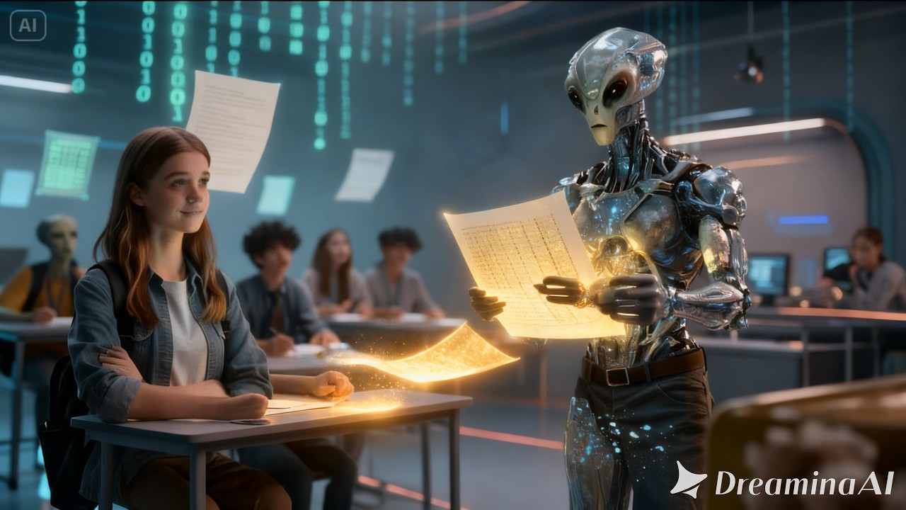 Alien Teacher Tried to Humiliate Human for Low Grades, Only to Learn Her Exa HFY | HFY Sci-Fi Story