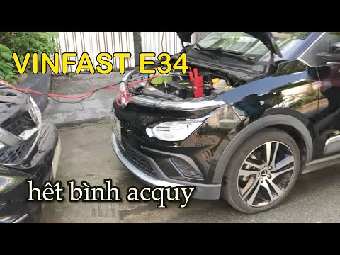 Video Vinfast e34 lỗi hết điện acquy, câu điện sạc 15p hoạt... - youtube