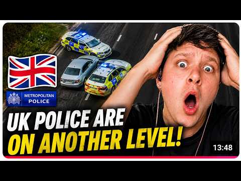 American Reacts to INSANE British Police Chase… UK Police Are DIFFERENT!