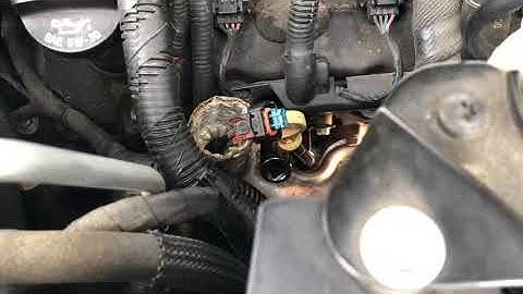 2013 Chevy Traverse Coolant Temperature Sensor replacement