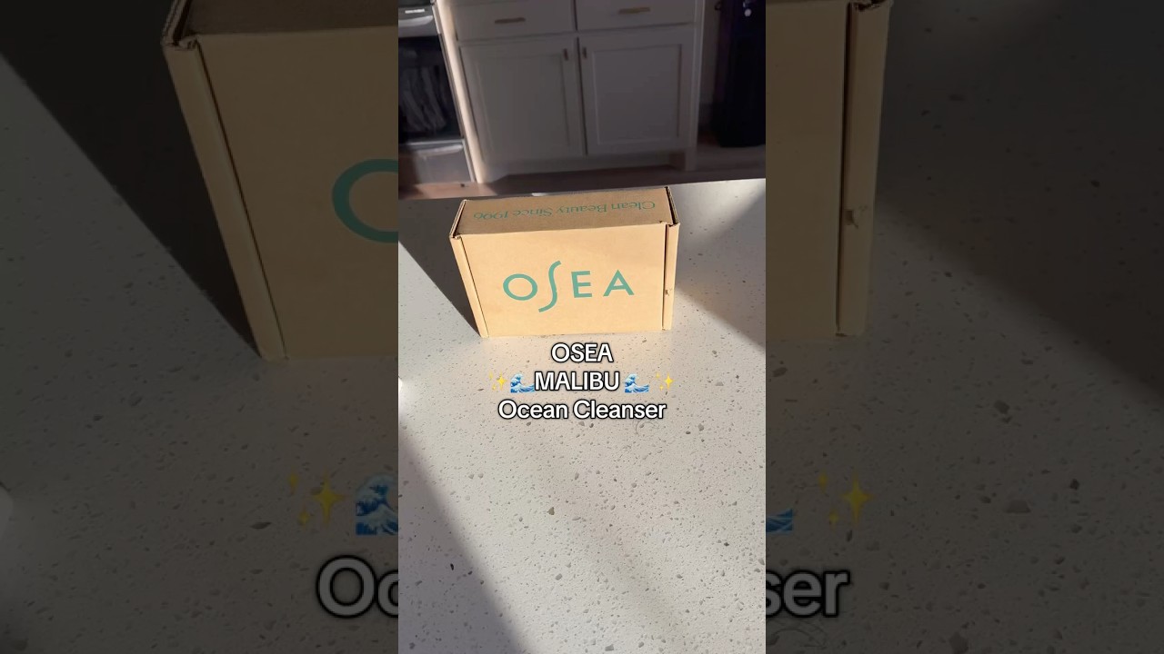 OSEA Malibu Ocean Cleaner | PR Unboxing 