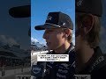 So close at his home racetrack for Carson Hocevar. He will start on the front row at Michigan