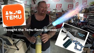 TEMU FLAME THROWER REVIEW