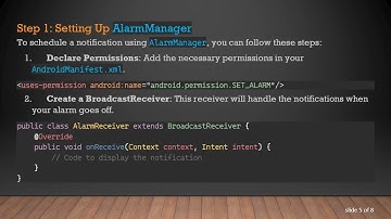 How to Schedule Notifications in Your Android App Using WorkManager and AlarmManager