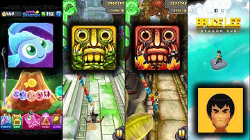 Super Starfish Vs Temple Run 2 Blooming Sands Vs Temple Run 2 Jungle Fall Vs Bruce Lee - Endless Run