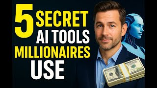 5 Secret AI Tools Millionaires Use Every Day 💼 | Boost Productivity FAST