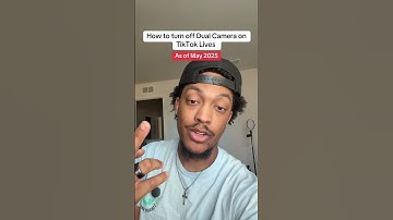 How to turn off/remove dual camera on TikTok live when it doesn’t give you the none option