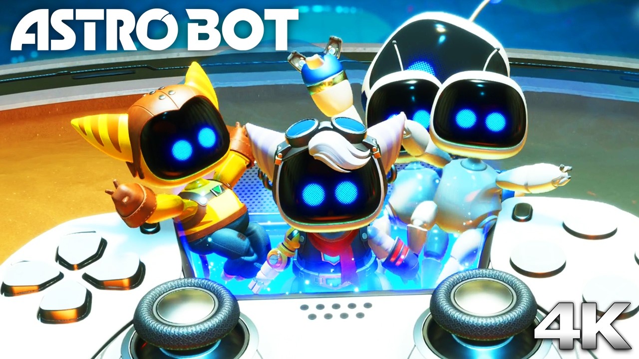 ASTRO BOT First 3 Hours of Gameplay Walkthrough (2024) 4K 60FPS Ultra ...