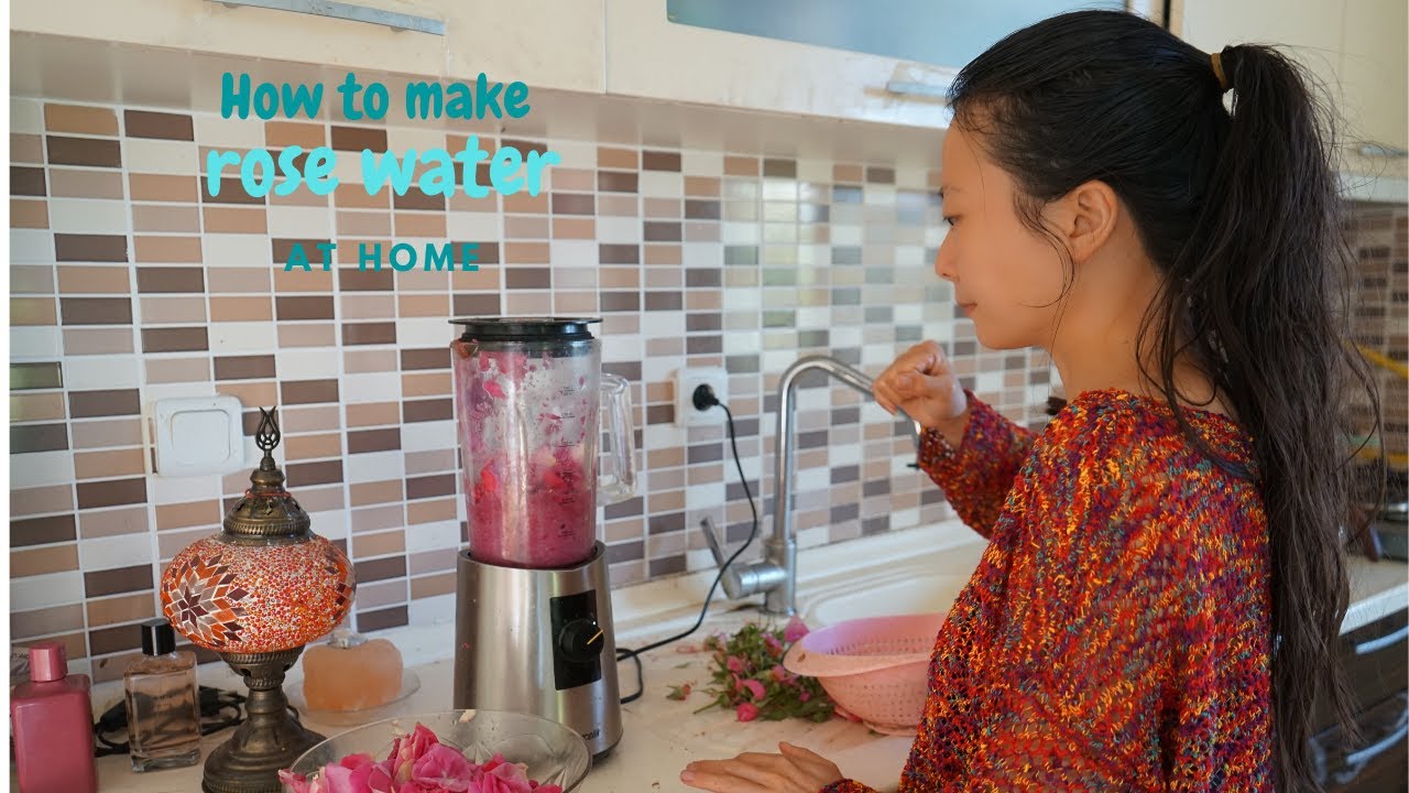 How to make rose water at home YouTube