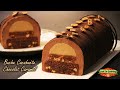 ❅ Recette de Bûche de Noël Cacahuète Chocolat Caramel façon Snickers ❅