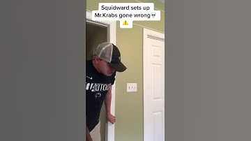 Squidwards prank GONE WRONG!!! #wow #funny #spongebob #squidward #comedy #mrkrabs