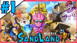 SAND LAND 100% Platinum Gameplay Walkthrough Part 1 [PS5 4k 60fps]