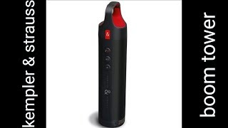 Kempler \u0026 strauss Boom Tower bluetooth speaker (bocina bluetooth) - YouTube