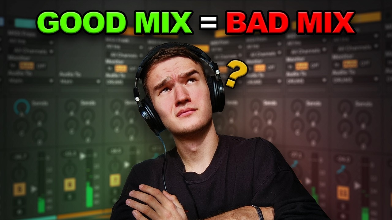 Have you been mixing like an idiot the whole time?