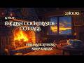 🔥 English Countryside Cottage 〜暖炉と夕暮れ〜 vol.Ⅳ | Celtic Fireplace at Dusk | 睡眠用BGM 2H